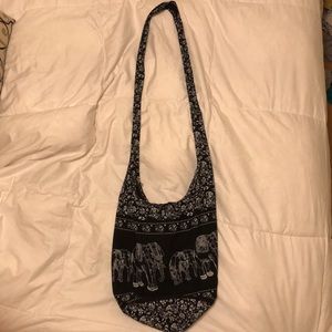Elephant Print Tote Bag